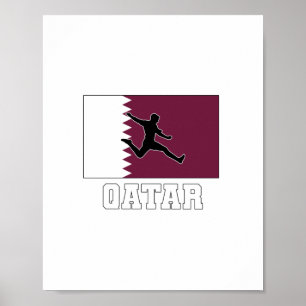 Qatar Football Football National Team Poster