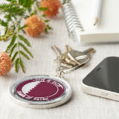 Qatar Round Emblem Schlüsselanhänger (Seite)