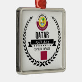 Qatar Silbernes Ornament (Rechts)