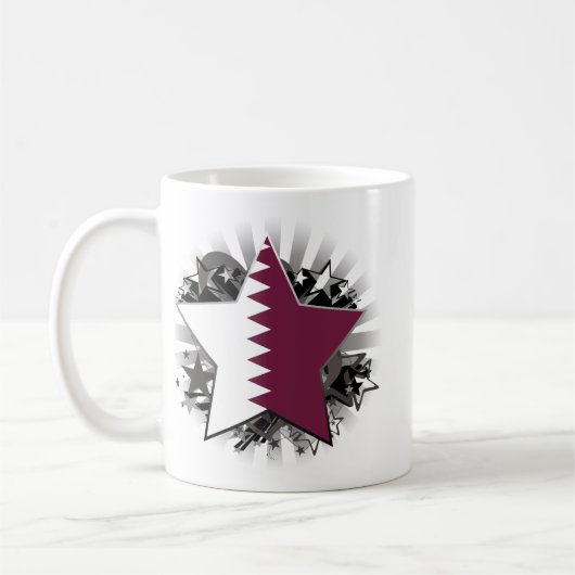 Qatar-Stern Kaffeetasse (Links)