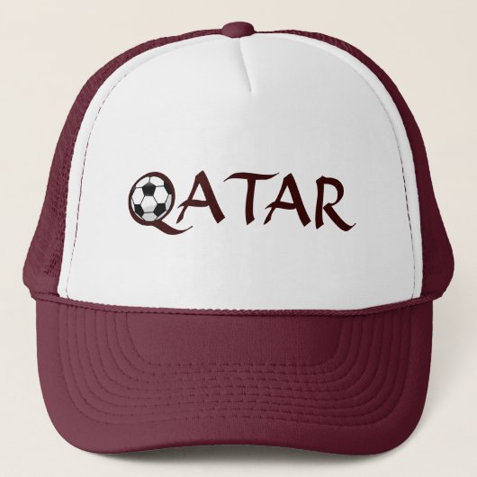 ‚QATAR‘ TRUCKERKAPPE (Vorderseite)