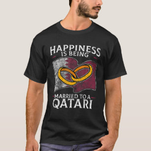 Qatari Wedding Staat von Katar Root Heritage Marri T-Shirt