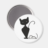 QatNMouse Logo-Magnet Magnet (Vorderseite/Rückseite)