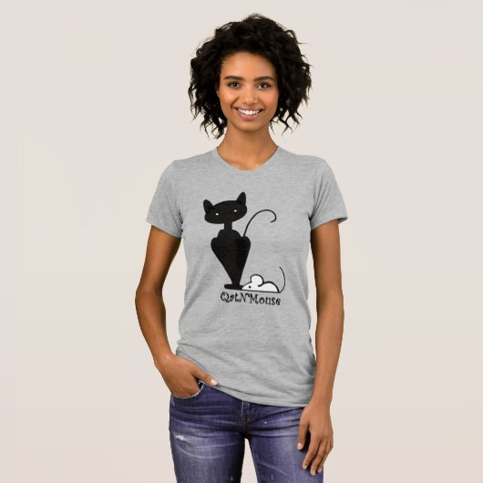 QatNMouse-Logo-Shirt T-Shirt (Vorne ganz)