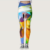 QATTOOS-Leggings Leggings (Vorderseite)