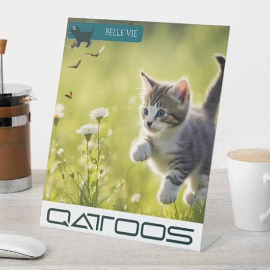 QATTOOS-PEDESTALES SIGN SOCKELSCHILD (In Situ)