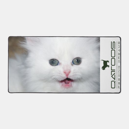 QATTOOS SCHREIBTISCHUNTERLAGE (Vorderseite)