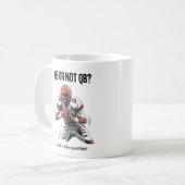 QB oder nicht QB? Kaffeetasse (Vorderseite Links)