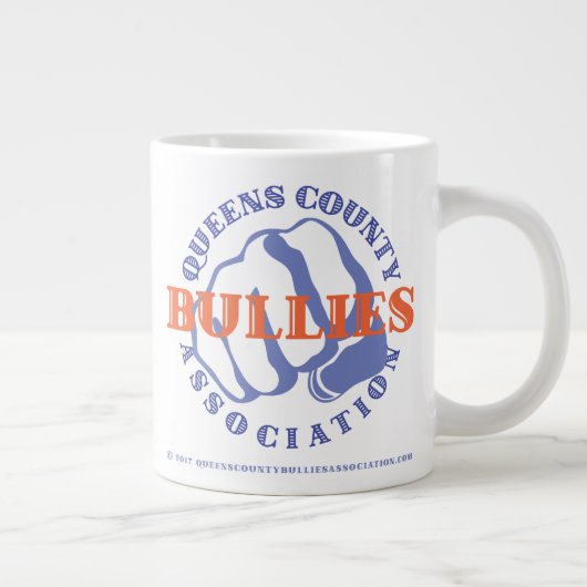 QCBA "Only I Can Side It" Jumbo-Tasse + Doppellogo (Rechts)