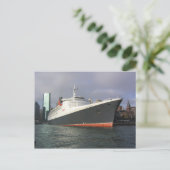 QE2 in Sydney. Postkarte (Stehend Vorderseite)