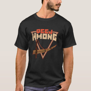 Qeej Musikinstrument ethnische Gruppe Pipe Hmong l T-Shirt