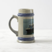QEII Nr. 2- Long Beach, Königin Elizabeth II Bierglas (Links)