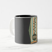Q'enco � Cusco, Peru Zweifarbige Tasse (Vorderseite Links)