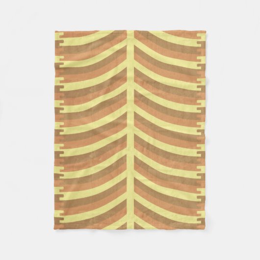 Qet Ribcage Blanket Fleecedecke (Vorderseite)