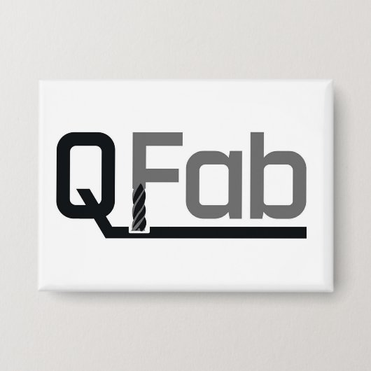 Qfab Magnet Button (Vorderseite)