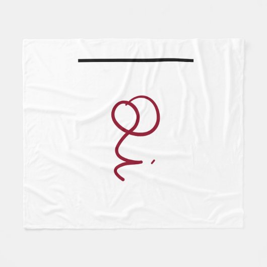 Qi-Decke Fleecedecke (Vorderseite (Horizontal))