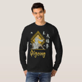 Qi Gong Clothing for Tai Chi Exercises with Chigon T-Shirt (Vorne ganz)