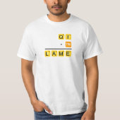 QI ist LAHM! T-Shirt (Vorderseite)