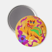 Qi Lin Magnet (Vorderseite/Rückseite)