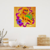 Qi Lin Poster (Küche)