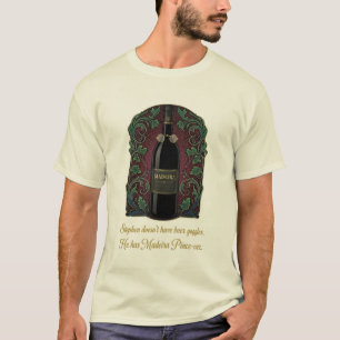 QI Madeira Pince-Nez-Shirt T-Shirt