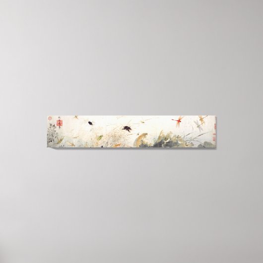 Qian Xuan - Frühe Herbstkopie Leinwanddruck (Vorderseite)