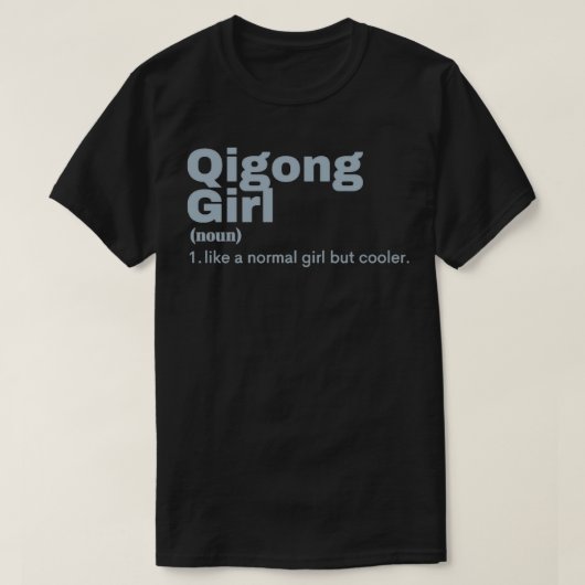Qigong Girl Qigong 2 T-Shirt (Design vorne)