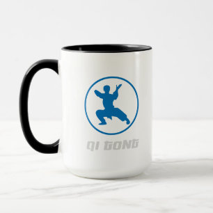 Qigong-Kampfkunst-Design Tasse