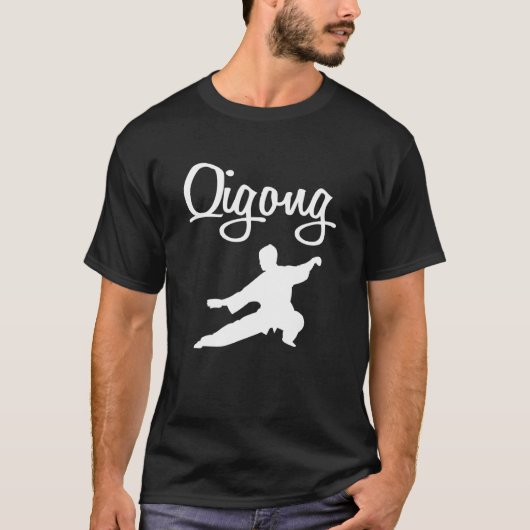 Qigong-Pose T-Shirt (Vorderseite)