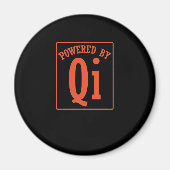 Qigong Powered by Qi oder Chi Magnet (Vorne)