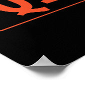 Qigong Powered by Qi oder Chi Poster (Ecke)