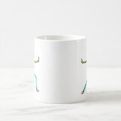 Qigong Stickman Kaffeetasse (Mittel)