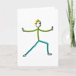 Qigong Stickman Karte