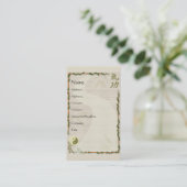 QiGong Visitenkarte (Stehend Vorderseite)