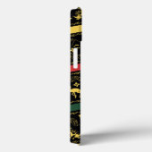 Qilin Layered Pattern Case-Mate iPhone Hülle (Rückseite / Rechts)