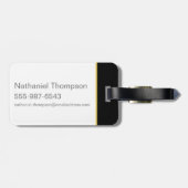 Qilin Layered Pattern Gepäckanhänger (Rückseite horizontal)