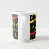 Qilin Layered Pattern Jumbo-Tasse (Rückseite)