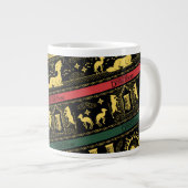 Qilin Layered Pattern Jumbo-Tasse (Vorderseite Rechts)