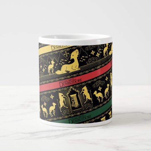 Qilin Layered Pattern Jumbo-Tasse (Vorderseite)