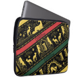 Qilin Layered Pattern Laptopschutzhülle (Vorne Rechts)