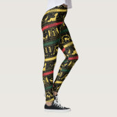 Qilin Layered Pattern Leggings (Rechts)