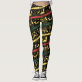 Qilin Layered Pattern Leggings (Vorderseite)