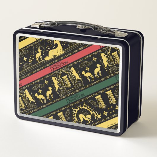 Qilin Layered Pattern Metall Brotdose (Rückseite)