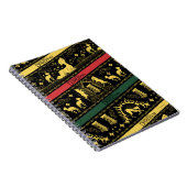 Qilin Layered Pattern Notizblock (Rechte Seite)