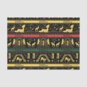 Qilin Layered Pattern Seidenpapier (Vorderseite)