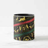 Qilin Layered Pattern Tasse (Zentrum)