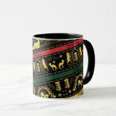 Qilin Layered Pattern Tasse (VorderseiteRechts)