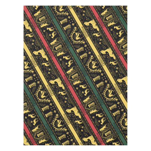 Qilin Layered Pattern Tischdecke (Vorderseite)