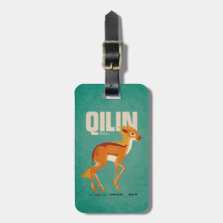 Qilin Vintag Graphic Gepäckanhänger