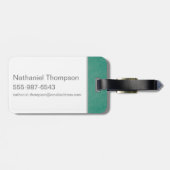 Qilin Vintag Graphic Gepäckanhänger (Rückseite horizontal)